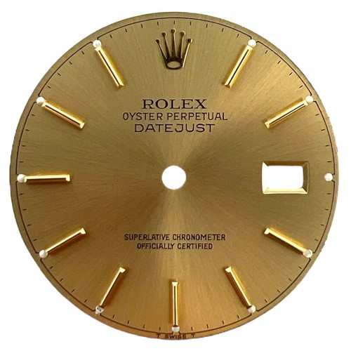 Genuine Rolex Oyster Perpetual Datejust 36mm Dial Champagne Gold 16013 16233 - 第 1/4 張圖片