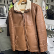 Loro Piana Women’s Shearling Leather Jacket Sz44