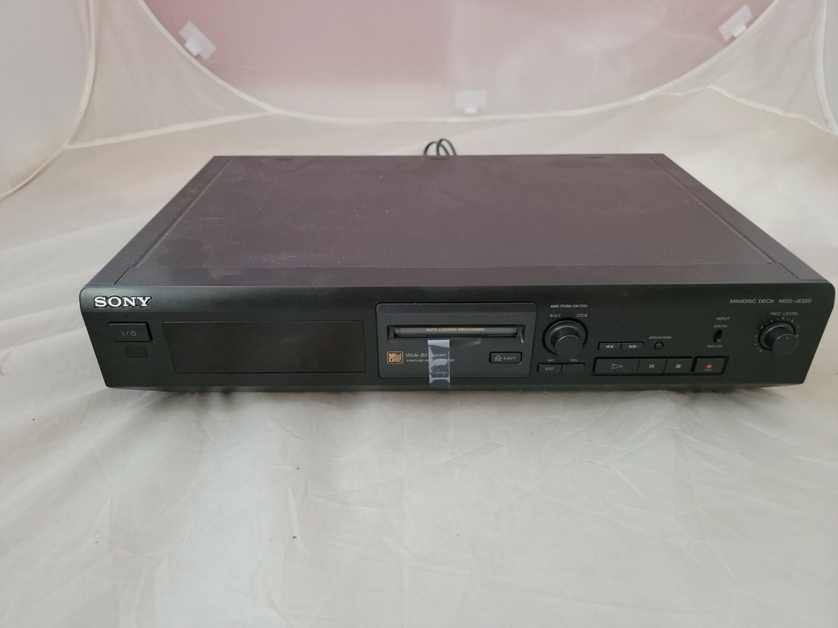 Sony MDS-JE320 Mini Disc Deck Recorder MiniDisc Player (FOR