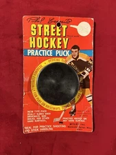 NEW OLD STOCK - Vintage Phil Esposito Street Hockey Practice Puck Mylec