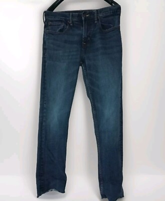 Old Navy Womens Blue Skinny Jeans Röhrenjeans Tall Lang 32x32