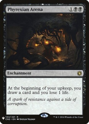 The List) PHYREXIAN ARENA R 144/221 CN2 EN MTG Magic Conspiracy: Take the  Crown