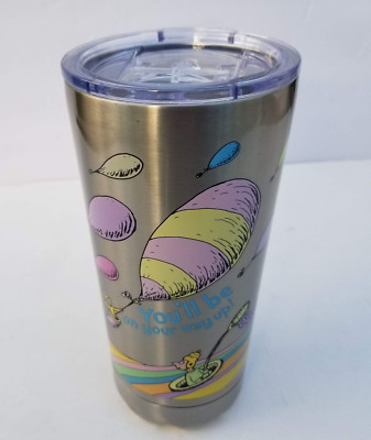 Dr. Seuss You ll Be On Your Way Up! Stainless Steel Insulated Tumbler 20 oz NEW