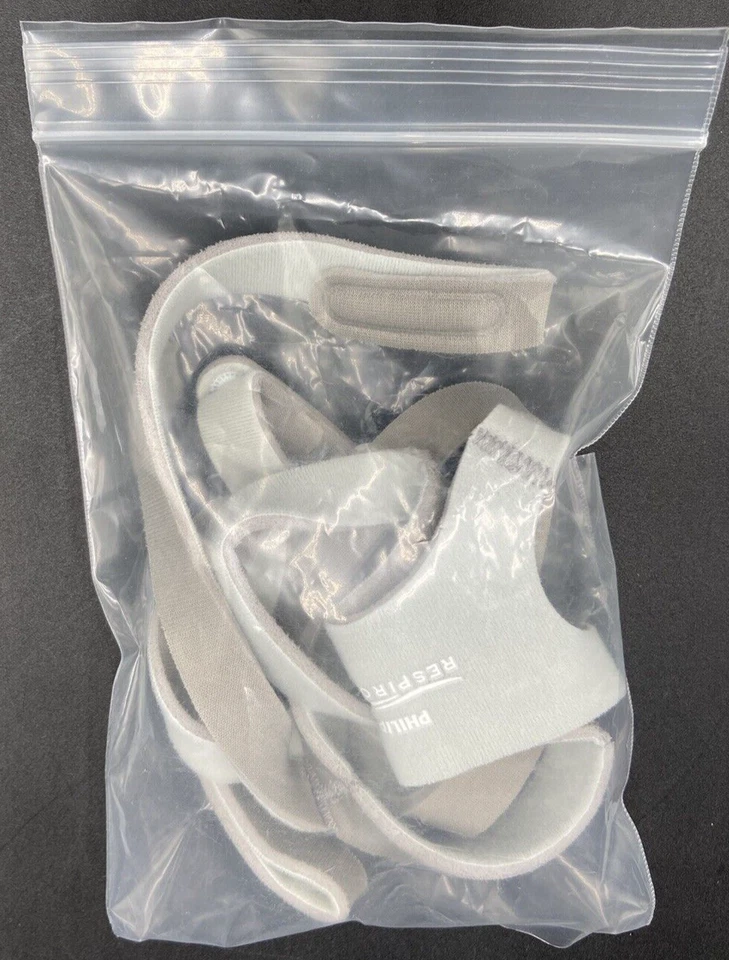 Casco Philips Respironics "Con Clips" para Mascarilla Nasal Pico Nuevo En Bolsa Foto 4 de 4