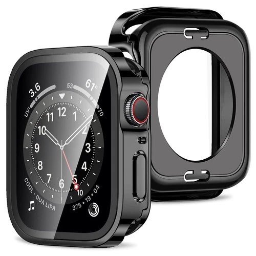 Amizee 2 in 1 Case [2-Pack] Compatible with Apple Watch Series 6 SE Series 5