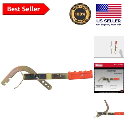 #ad Maasdam Fence Stretcher 8060: Metal Build with Drawstring Closure for Easy Use $29.56