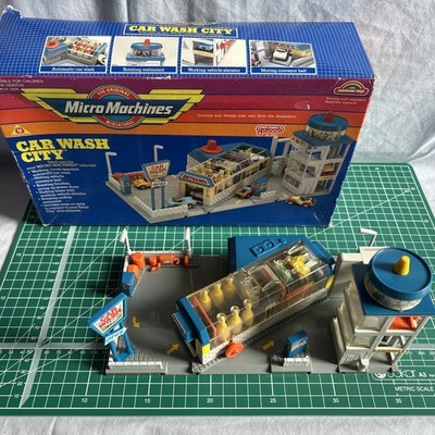 Micro Machines, Galoob, 1988, Car Wash City Play Set, Originalverpackt
