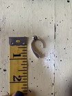 Saraswati Sterling Silver Question Mark Half Heart Stud Earrings Made In Bali — photo 9