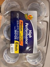 Duck brand High Performance Packing Tape 6 rolls 360 yards