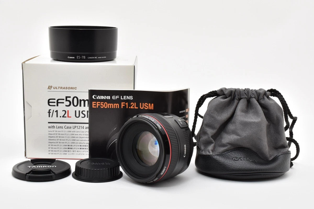 Canon EF f/1.2 Camera Lenses 50mm Focal for sale - eBay