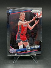 2025 Panini Prizm WNBA Lucy Olsen #104 Base Rookie RC Washington Mystics
