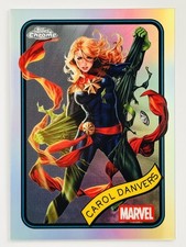 2025 Topps Chrome Marvel #172 CAROL DANVERS Refractor