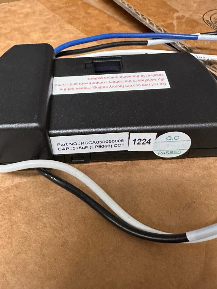 Fanimation Ceiling Fan Remote Control Receiver Base RCAA050050005 - Image 2 of 3