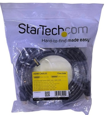 StarTech HDMM50 50 ft High Speed HDMI Cable 4K 30Hz M/M
