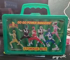1994 Vintage Mighty Morphin Power Rangers Plastic Pencil/ Parts Case.