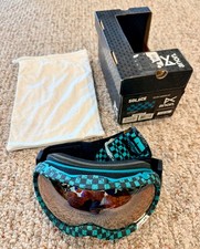 NEW ANON BY BURTON SOLACE SNOW GOGGLE CHECKED...