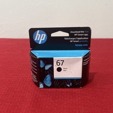HP 67 Genuine Black Ink Cartridge for DeskJet  ENVY Series Printers