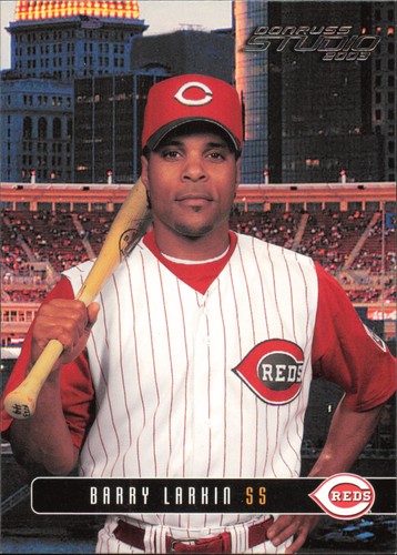 2003 Donruss Studio Barry Larkin #116 card