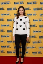 Charter Club Puff-Shoulder Printed Sweatshirt Top White Sz L $59.50