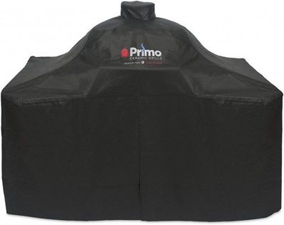 Primo 410 Grill Cover for Oval XL in Table or Kamado Black 