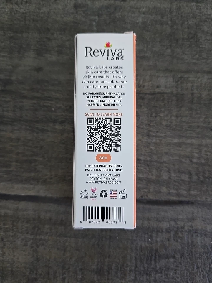 Reviva Labs Nourishing NIACINAMIDE Serum 1.0 FL OZ With Hyaluronic Acid  - Image 3 of 4