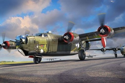 US B-24J Liberator / 1:48 - Hobby Boss - 81774