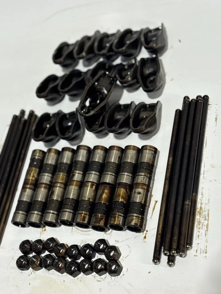 1990 GMC / CHEVY C / K 1500 2500 350 5.7L V8 LIFTERS / PUSHRODS / ROCKERS USED - Image 3 of 4