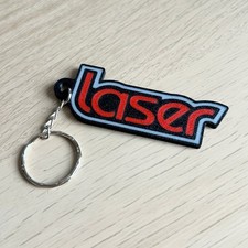 Ford Capri Laser Logo Keyring Keychain