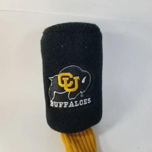 Colorado Buffaloes CU Buffs Golf Club Cover 3 WOOD Plush Sock Vtg