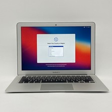 13" MacBook Air 2014 1.4 i5 4GB 128GB SSD Big Sur Used Etched Logo Grade C