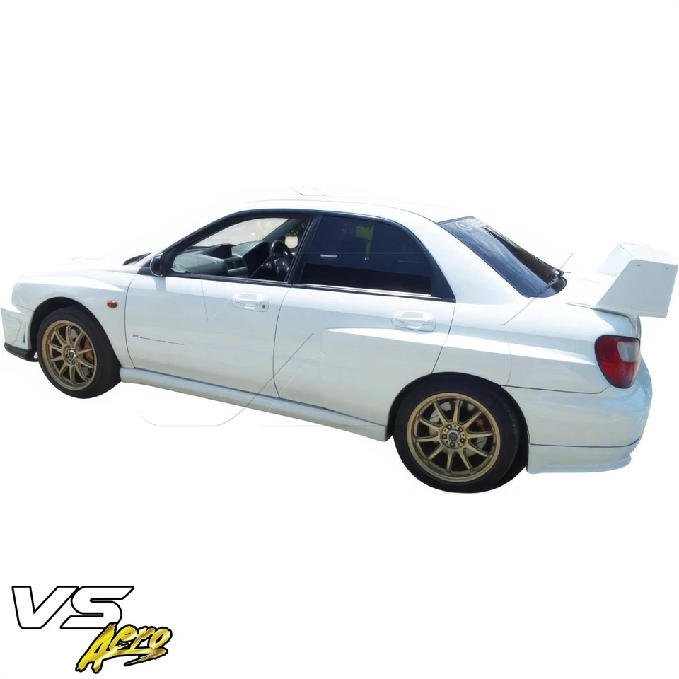 VSaero FRP LSPO WRC Wide Body Tapered Fender Flares (rear) 5pc WRX 4dr Sedan fo Foto 3 de 4