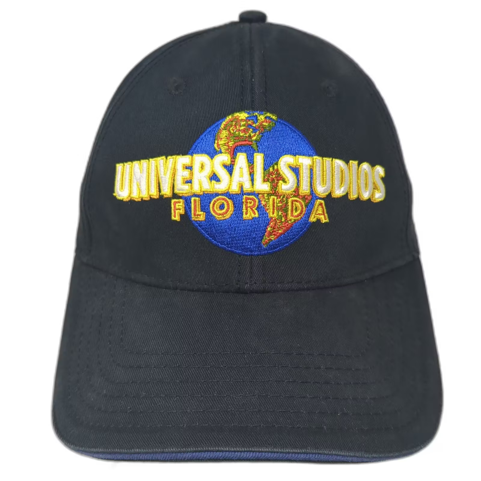 Universal Studios Florida Baseball Cap Black Blue… - image 1