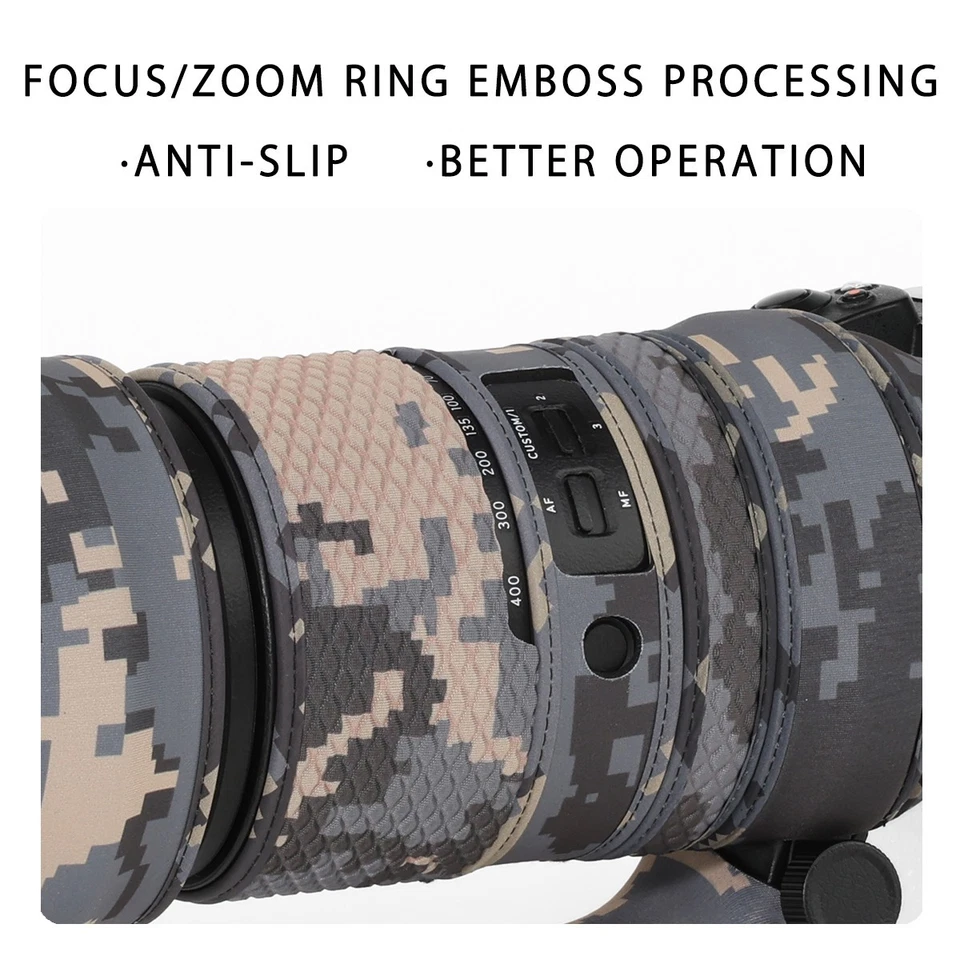 CHASING BIRDS lens camouflage waterproof coat for OLYMPUS 40-150mm F2.8 PRO - Image 4 of 4