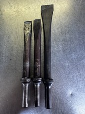 Cornwell Pneumatic Air Hammer Chisel Set 3 Piece Of1972 Of1975 Of1976