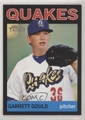 2013 Topps Heritage Minor League Edition Black 37/96 Garrett Gould #169 0c6