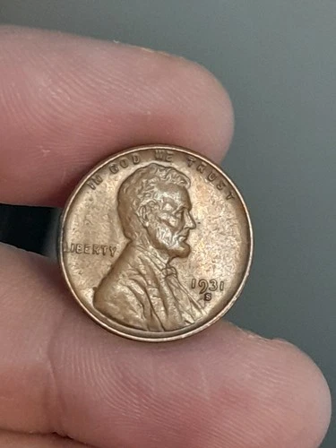 1931- S Lincoln Wheat Cent XF #1