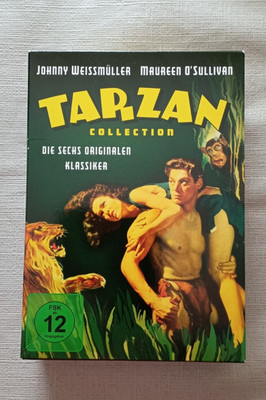 Tarzan Collection mit Johnny Weismüller (-6- Filme auf 3 DVD's), -sehr gut-