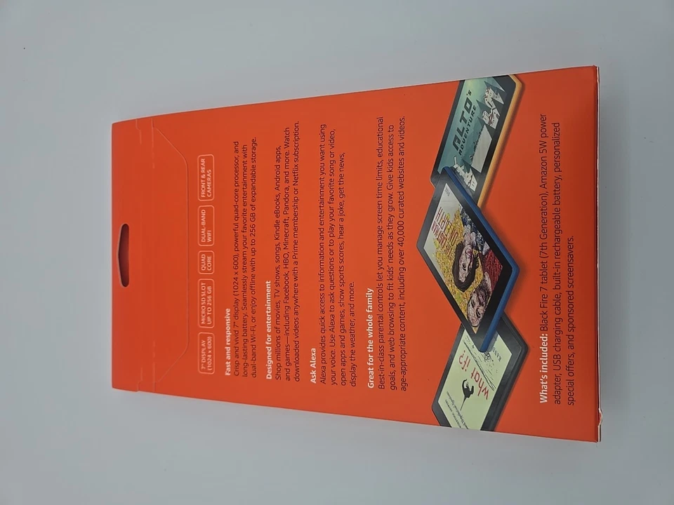 Amazon Fire HD 7 Tablet - 8 GB, Wi-Fi, 8 in - Black - Image 3 of 4