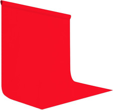 8x10FT Red Screen Backdrop for Photography Red Photo Booth Backdrop for Photogra