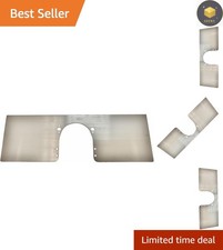 Hardened Aluminum Solid Engine Plate For Small Block Chevy - Easy Install