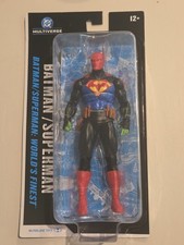 DC Multiverse Batman Superman Fusion World's Finest 7 Figure McFarlane New