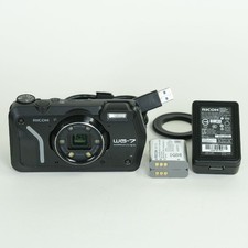 Ricoh WG-7 Digital Camera 20MP Waterproof Shockproof 5x Zoom 4K Video 2 Batterie