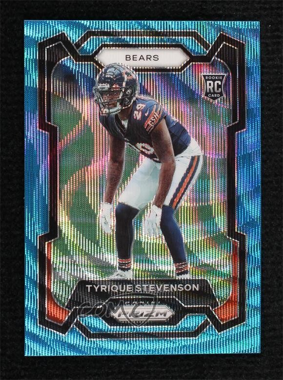 2023 Panini Prizm Rookies Blue Wave Prizm 181/199 Tyrique Stevenson #316 4f5