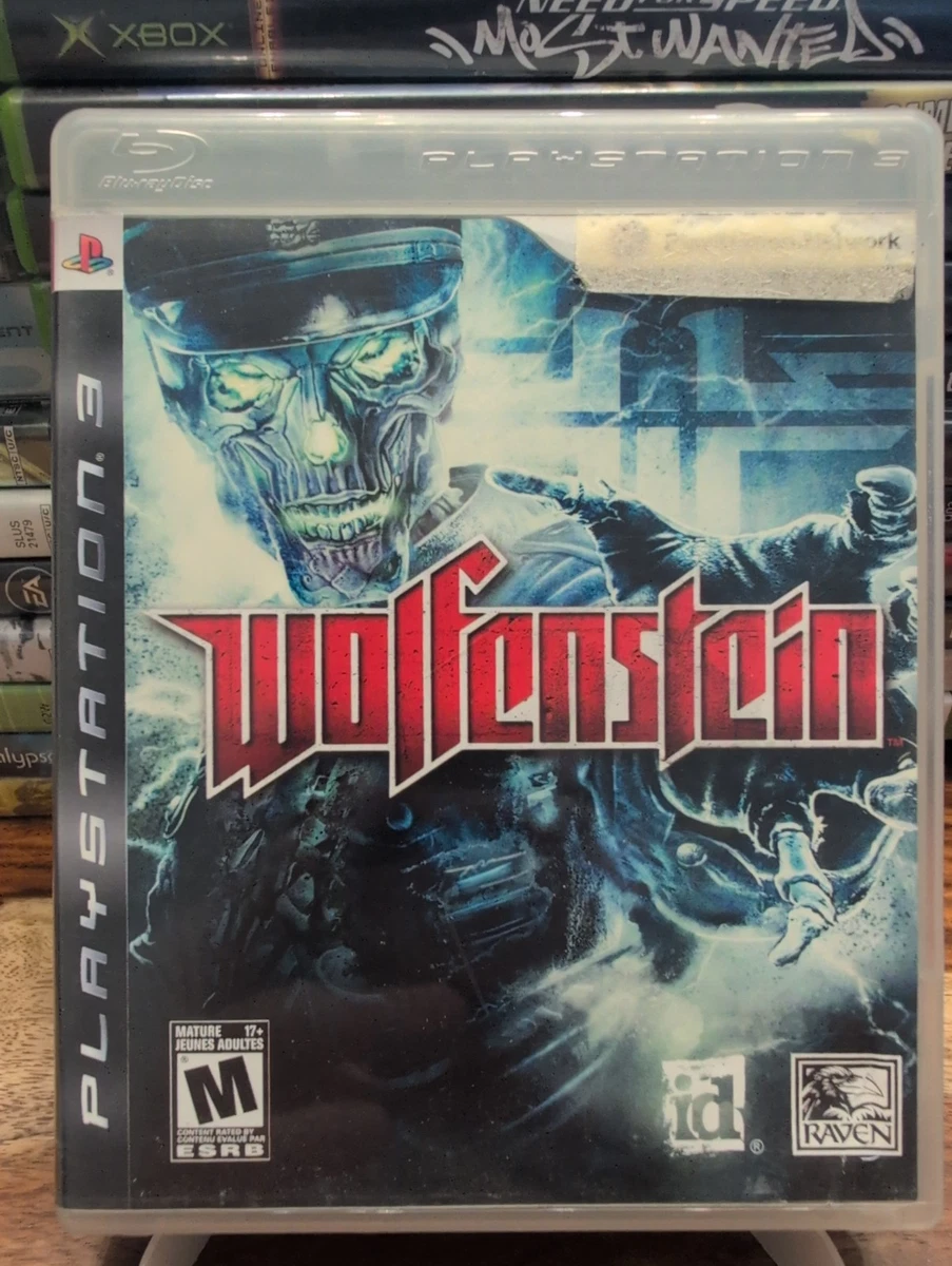 Sony PlayStation 3 Wolfenstein 2009 Released Video Games for sale