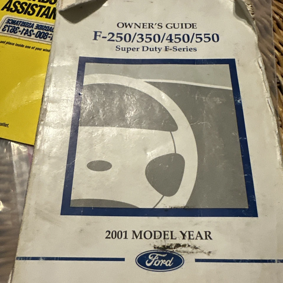 2001 FORD F250 F350 F450 F550 Super Duty Owners Manual & FORD CASE XLT F-SERIES - Image 2 of 4