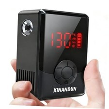 Mini Electric Bike Pump with Digital Gauge - 130PSI 900mAh Rechargeable Tire