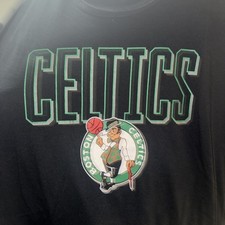 Boston Celtics NBA Black Courtside Sixth Man T-Shirt Men's XXL