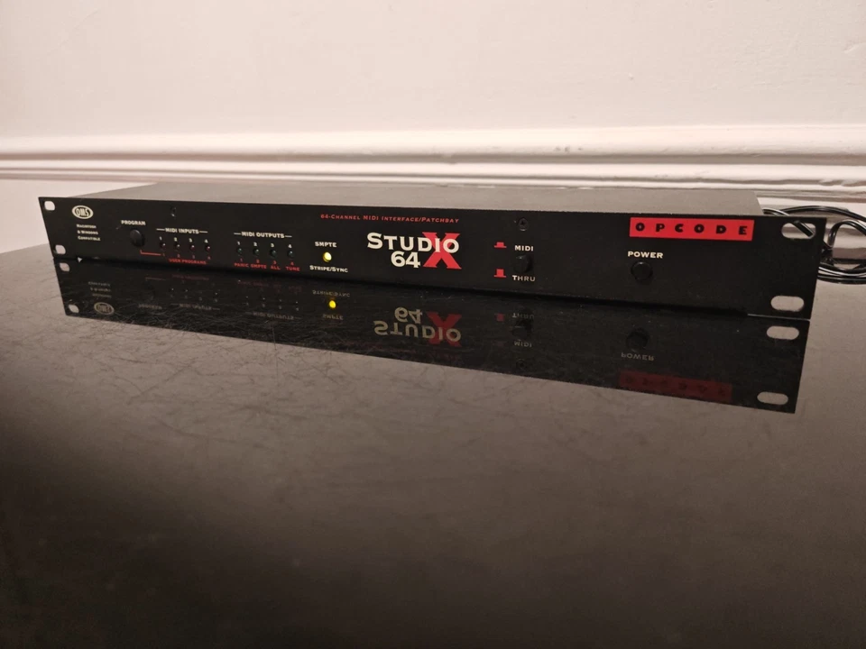 OPCODE STUDIO 64X 64-KANAL MIDI INTERFACE & PATCHBAY für MAC & PC - Bild 4 von 4