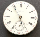 Antique 1911 Elgin Grade 320 Pocket Watch Movement Parts/Repair 0s 7j USA