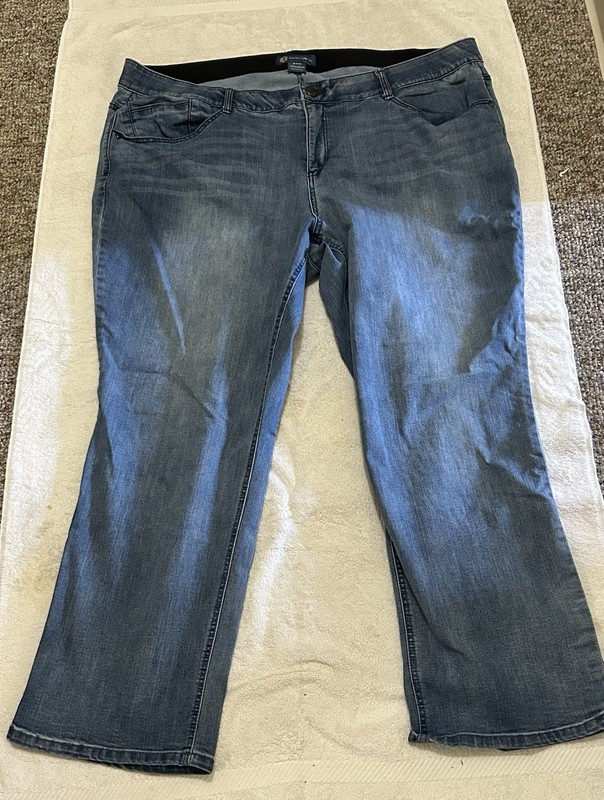 Democracy Ab-Solution Women's Denim Blue Jeans, Size 24